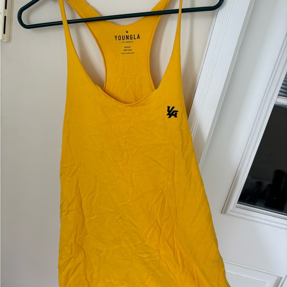 YoungLA Women's Vibrant Yellow Tank Top